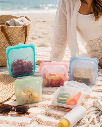 Set of 3 Silicone Bags