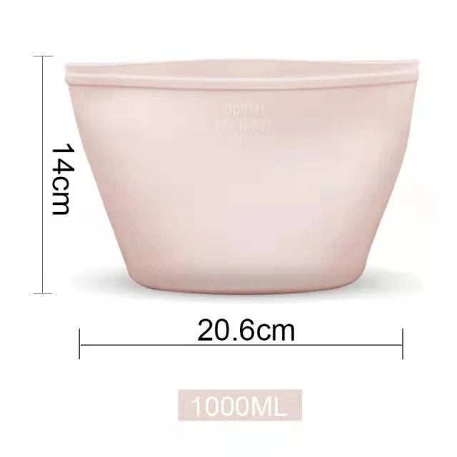 Sac de conservation réutilisable en silicone