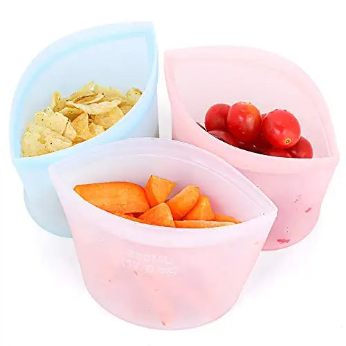 Sac de conservation réutilisable en silicone
